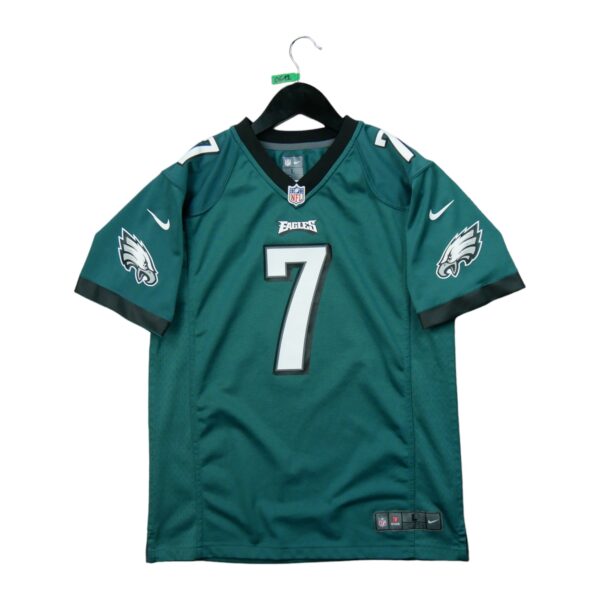 Maillot manches courtes enfant turquoise Nike Equipe Philadelphia Eagles QWE0612