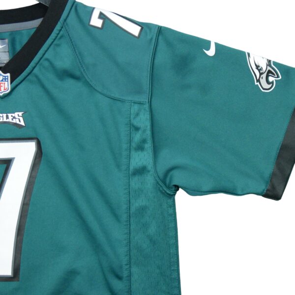 Maillot manches courtes enfant turquoise Nike Equipe Philadelphia Eagles QWE0612