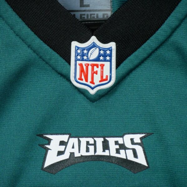 Maillot manches courtes enfant turquoise Nike Equipe Philadelphia Eagles QWE0612