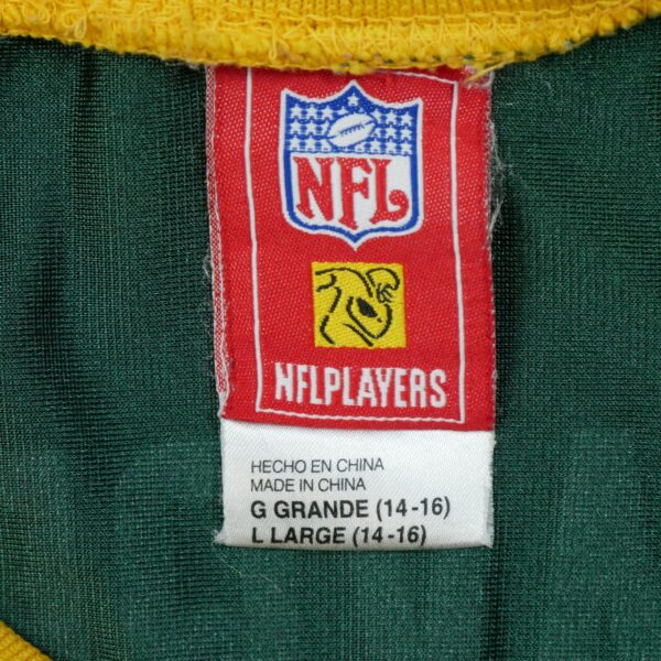 Maillot manches courtes enfant vert Reebok Equipe Green Bay Packers 4 Brett Favre QWE0173