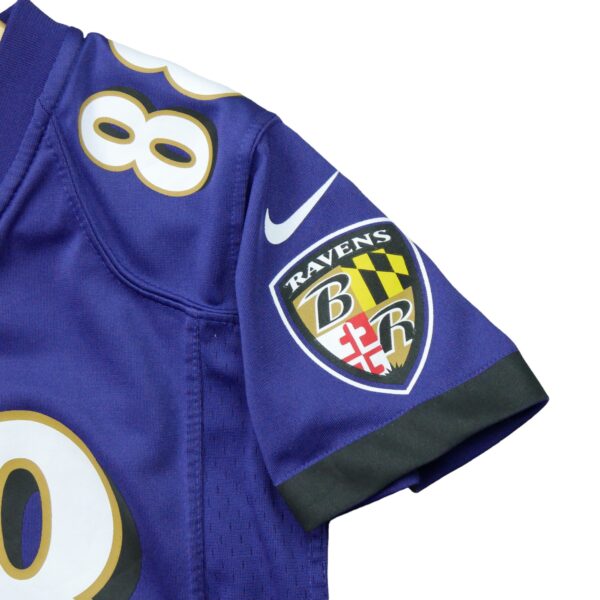 Maillot manches courtes enfant violet Nike Equipe Baltimore Ravens QWE3466