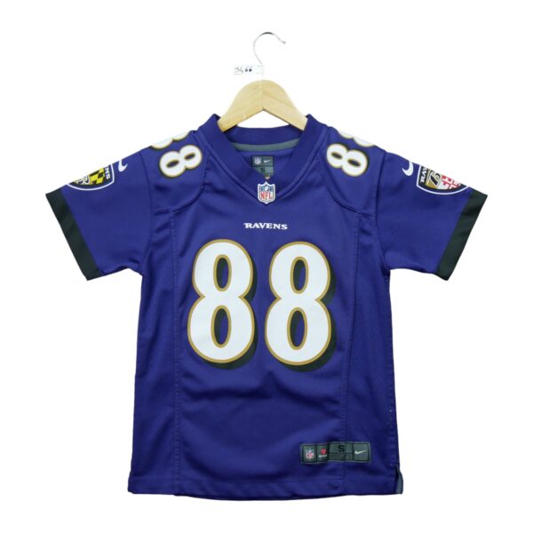 Maillot manches courtes enfant violet Nike Equipe Baltimore Ravens QWE3466