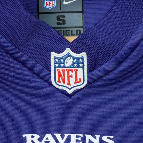 Maillot manches courtes enfant violet Nike Equipe Baltimore Ravens QWE3466