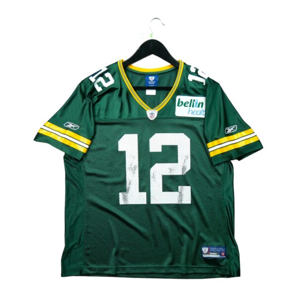 Maillot manches courtes femme vert NFL Team Apparel Equipe Green Bay Packers QWE1831