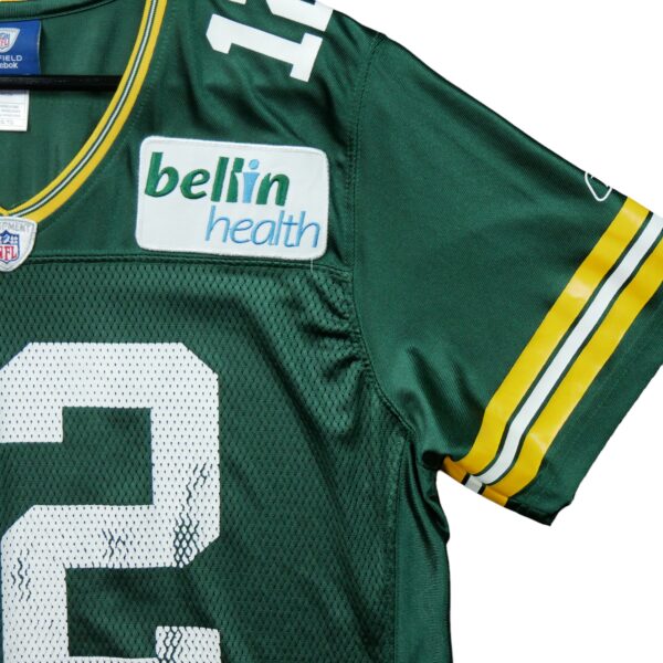 Maillot manches courtes femme vert NFL Team Apparel Equipe Green Bay Packers QWE1831