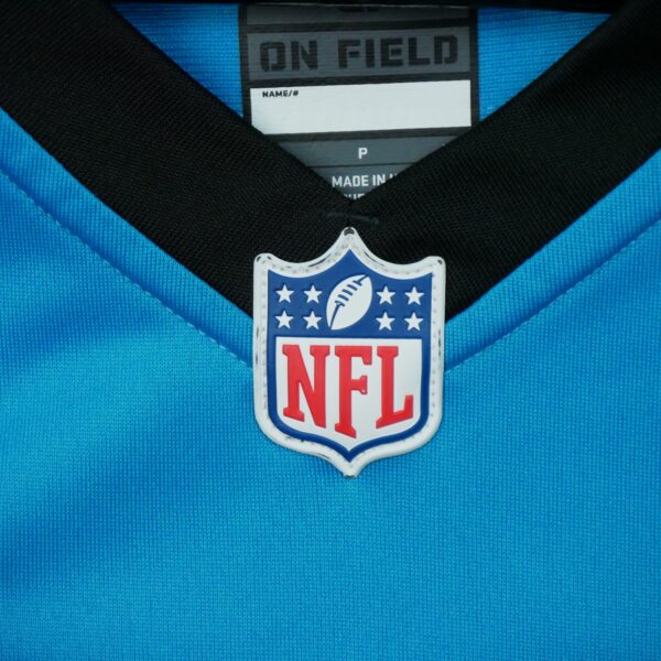 Maillot manches courtes homme bleu Nike Equipe Carolina Panthers QWE0448