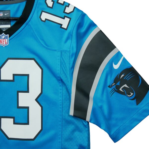 Maillot manches courtes homme bleu Nike Equipe Carolina Panthers QWE0448