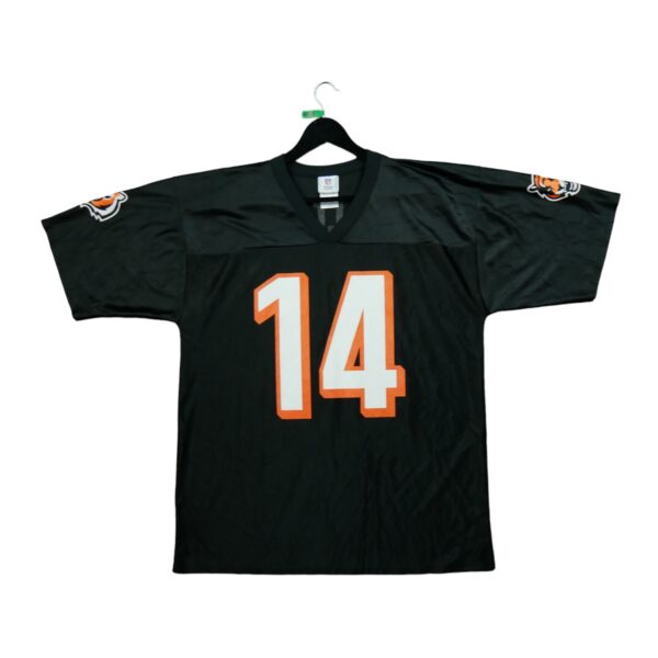 Maillot manches courtes homme noir NFL Team Apparel Equipe Cincinnati Bengals QWE0248