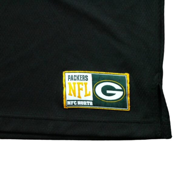 Maillot manches courtes homme noir NFL Team Apparel Equipe Green Bay Packers QWE3092