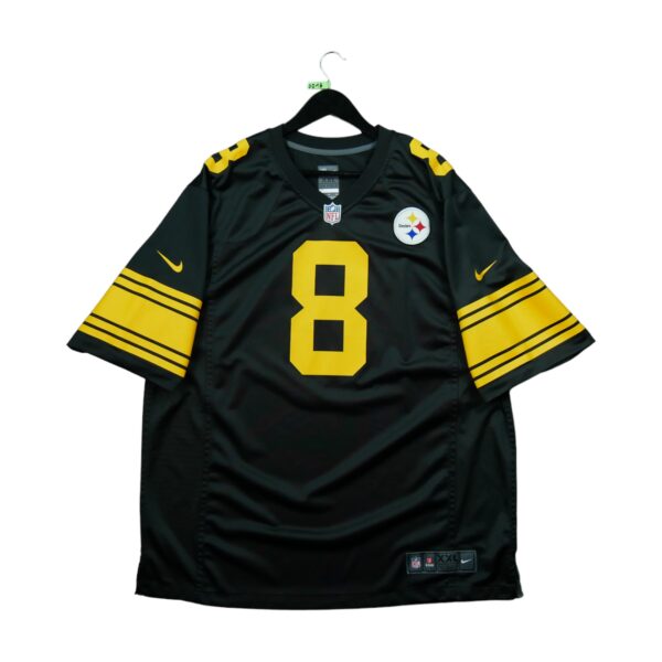 Maillot manches courtes homme noir Nike Equipe Pittsburgh Steelers QWE0016