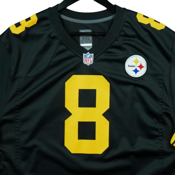 Maillot manches courtes homme noir Nike Equipe Pittsburgh Steelers QWE0016