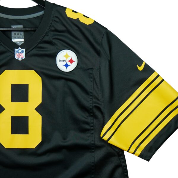 Maillot manches courtes homme noir Nike Equipe Pittsburgh Steelers QWE0016