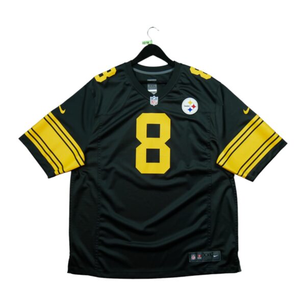 Maillot manches courtes homme noir Nike Equipe Pittsburgh Steelers QWE0016