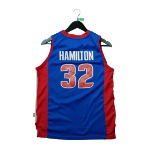 Maillot sans manches enfant Adidas Equipe Pistons de Detroit Rip Hamilton 32 bleu QWE0317