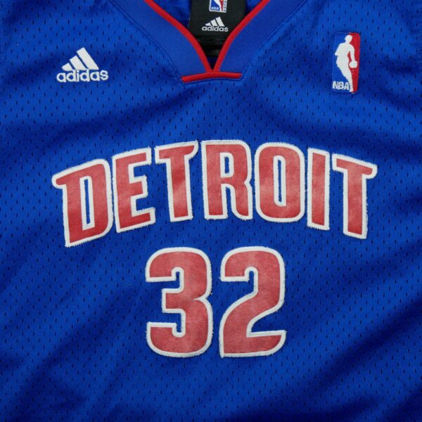 Maillot sans manches enfant Adidas Equipe Pistons de Detroit Rip Hamilton 32 bleu QWE0317