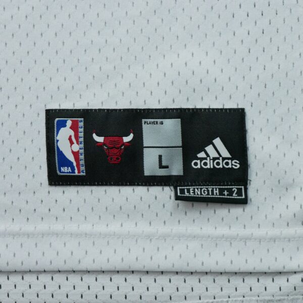 Maillot sans manches homme blanc Adidas Equipe Bulls de Chicago QWE1249