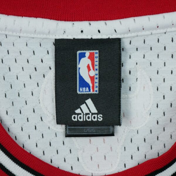 Maillot sans manches homme blanc Adidas Equipe Bulls de Chicago QWE1249