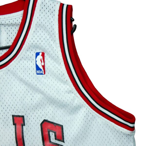 Maillot sans manches homme blanc Adidas Equipe Bulls de Chicago QWE1249