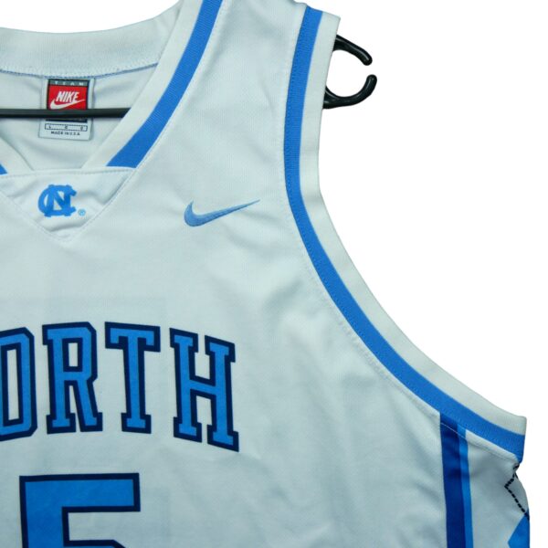 Maillot sans manches homme blanc Nike Equipe North Carolina QWE1194