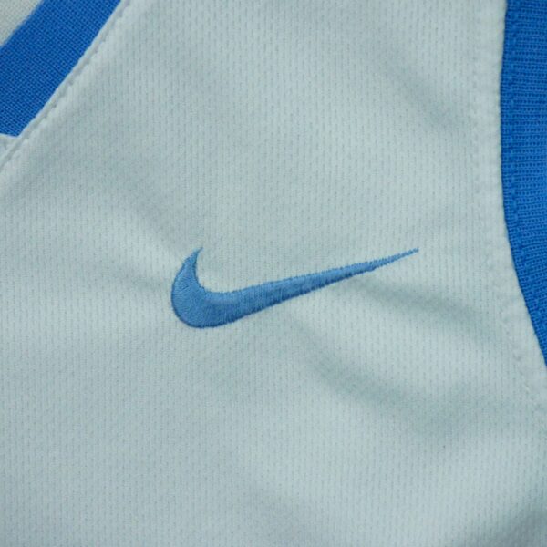 Maillot sans manches homme blanc Nike Equipe North Carolina QWE1194