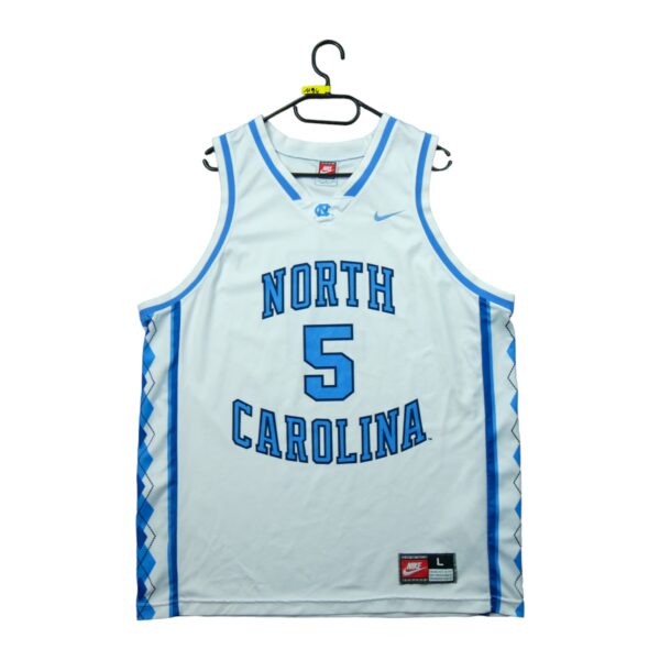 Maillot sans manches homme blanc Nike Equipe North Carolina QWE1194