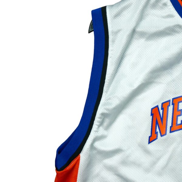 Maillot sans manches homme blanc Reebok Equipe Knicks de New York QWE3793