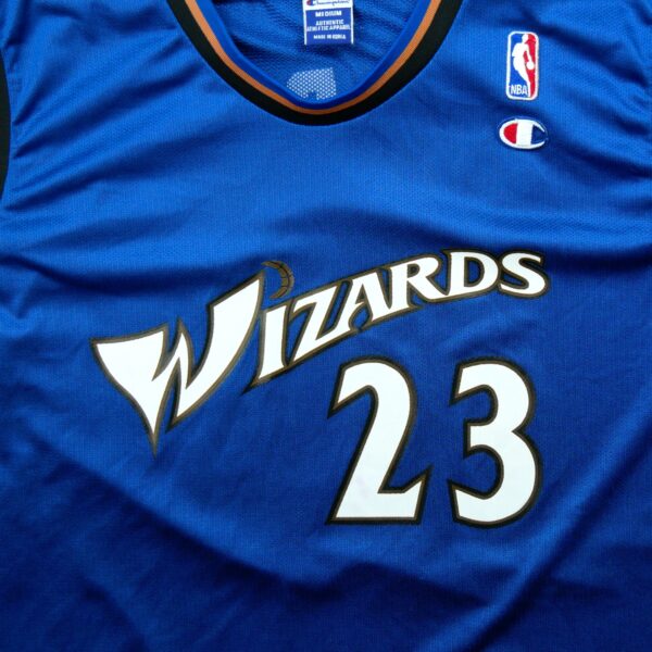 Maillot sans manches homme bleu Champion Equipe Wizards de Washington QWE1293