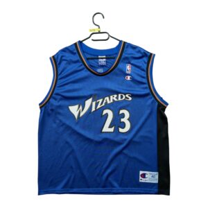 Maillot sans manches homme bleu Champion Equipe Wizards de Washington QWE1293