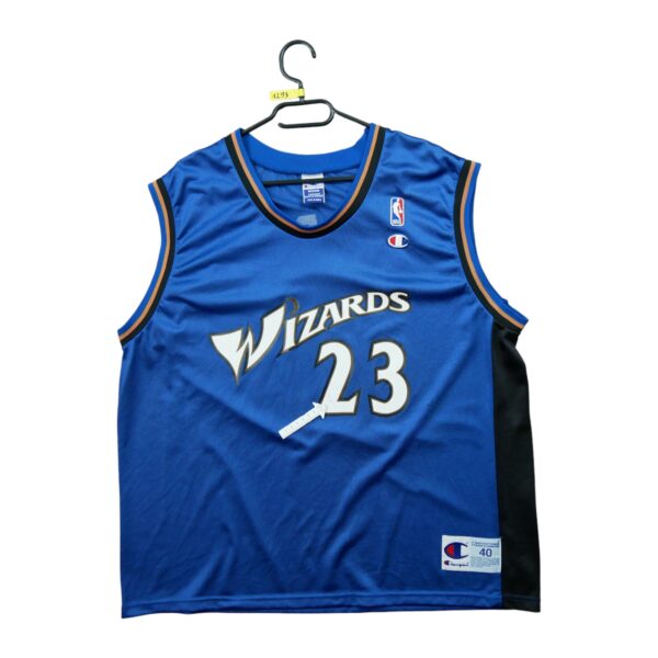 Maillot sans manches homme bleu Champion Equipe Wizards de Washington QWE1293