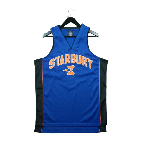 Maillot sans manches homme bleu Starbury QWE3109