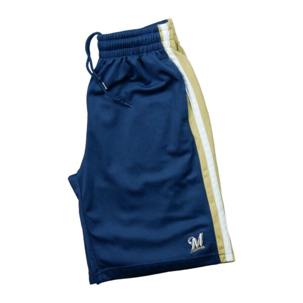 Short de Sport enfant bleu Nike Equipe Brewers de Milwaukee QWE3276