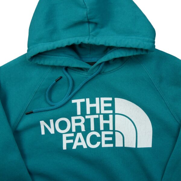 Sweat a capuche femme manches longues turquoise The North Face Col Rond QWE0569