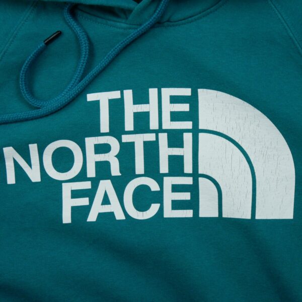 Sweat a capuche femme manches longues turquoise The North Face Col Rond QWE0569