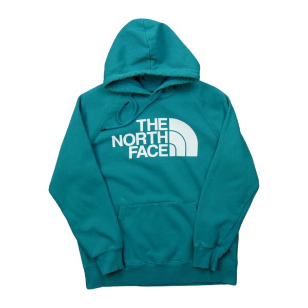 Sweat a capuche femme manches longues turquoise The North Face Col Rond QWE0569