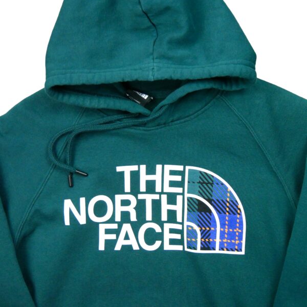 Sweat a capuche femme manches longues vert The North Face Col Rond QWE3685