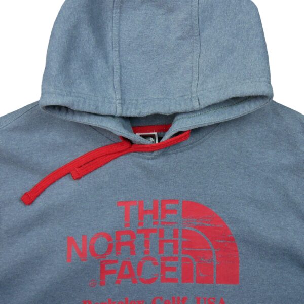 Sweat a capuche homme manches longues gris The North Face Col Rond QWE0135