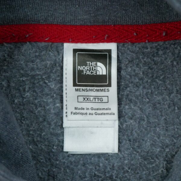 Sweat a capuche homme manches longues gris The North Face Col Rond QWE0135