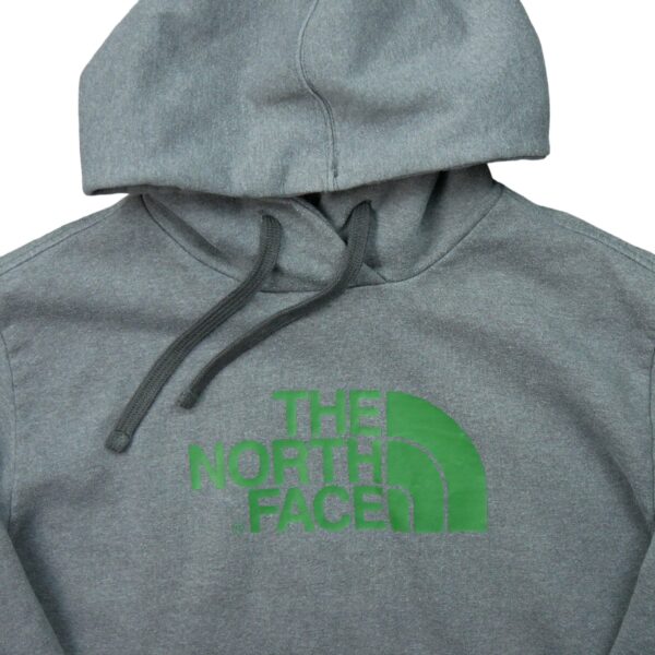 Sweat a capuche homme manches longues gris The North Face Col Rond QWE3359