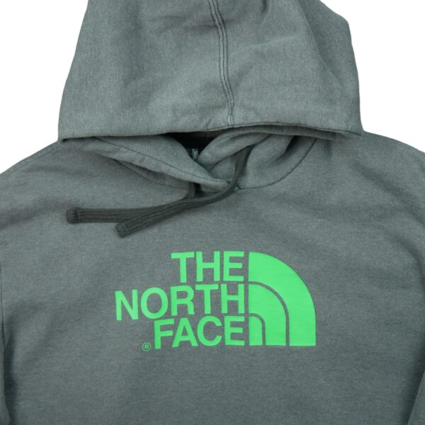 Sweat a capuche homme manches longues gris The North Face Col Rond QWE3809