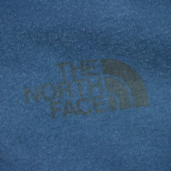 Sweat a capuche homme manches longues marine The North Face Motif imprime Col Rond QWE0133