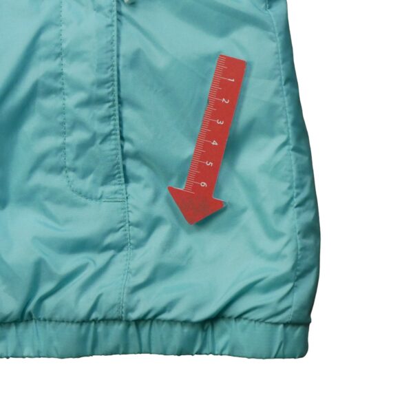 Blouson femme manches longues turquoise The North Face Col Montant QWE1066