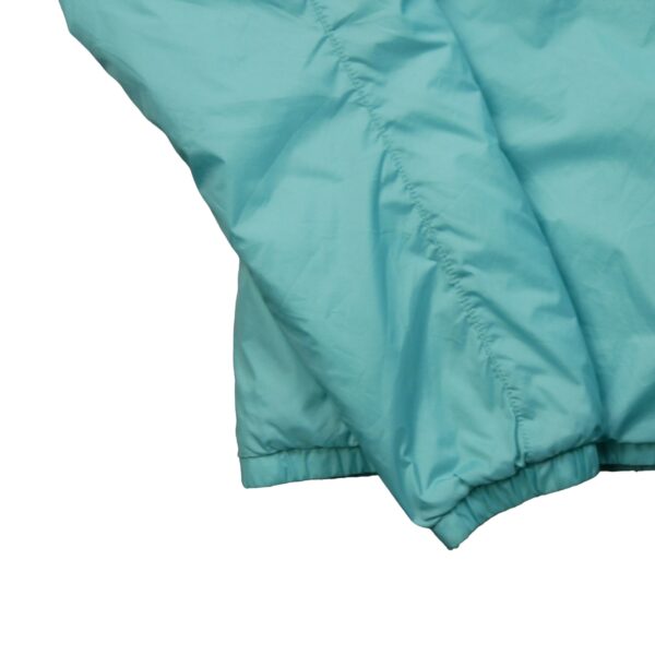 Blouson femme manches longues turquoise The North Face Col Montant QWE1066