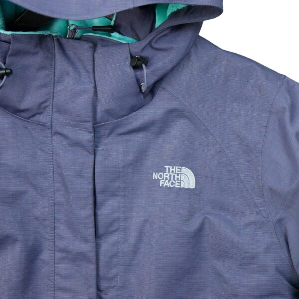 Blouson femme manches longues violet The North Face Col Montant QWE0276