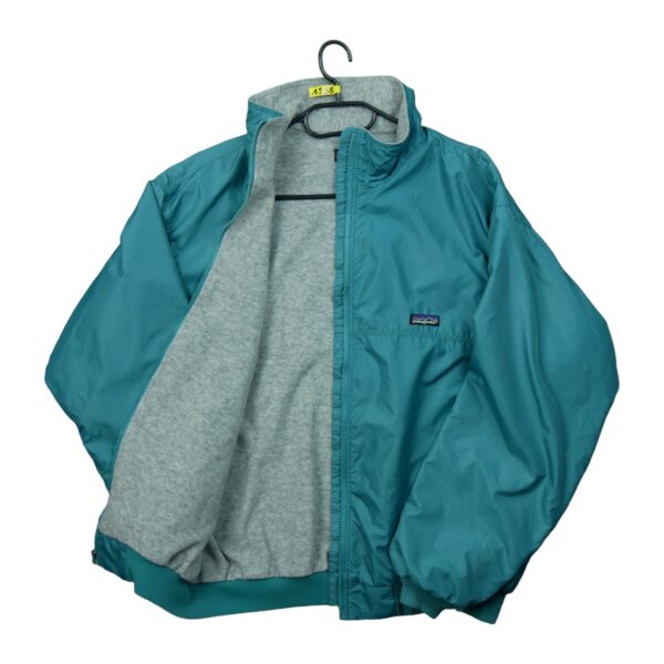 Blouson homme manches longues turquoise Patagonia Col Montant QWE1238