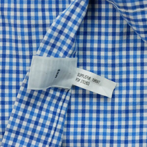 Chemise classiques femme manches longues bleu clair Polo Ralph Lauren Motif a carreaux QWE0080