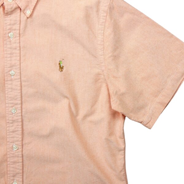 Chemise classiques homme manches courtes corail Polo Ralph Lauren QWE1610