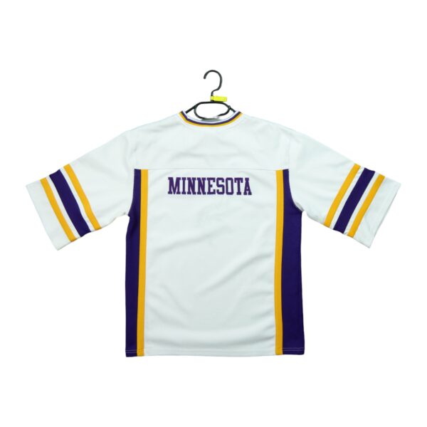 Maillot manches courtes enfant blanc NFL Team Apparel Equipe Minnesota Vikings QWE1632