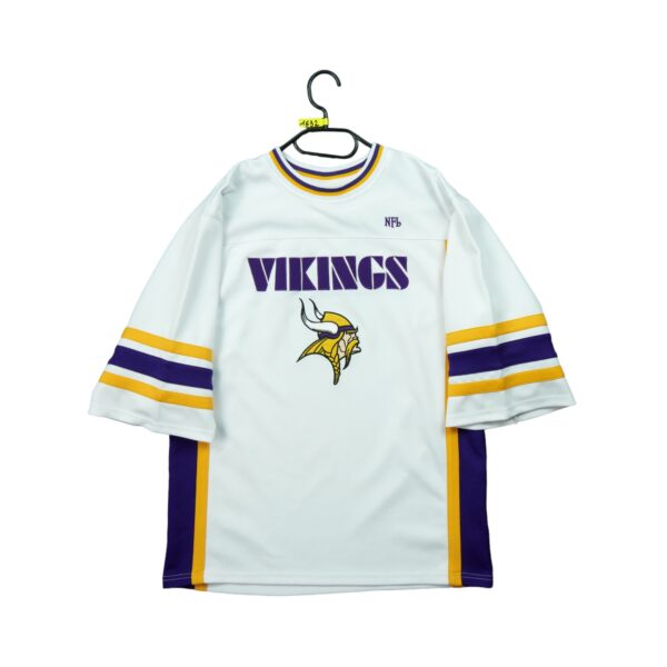 Maillot manches courtes enfant blanc NFL Team Apparel Equipe Minnesota Vikings QWE1632