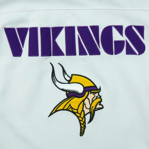 Maillot manches courtes enfant blanc NFL Team Apparel Equipe Minnesota Vikings QWE1632