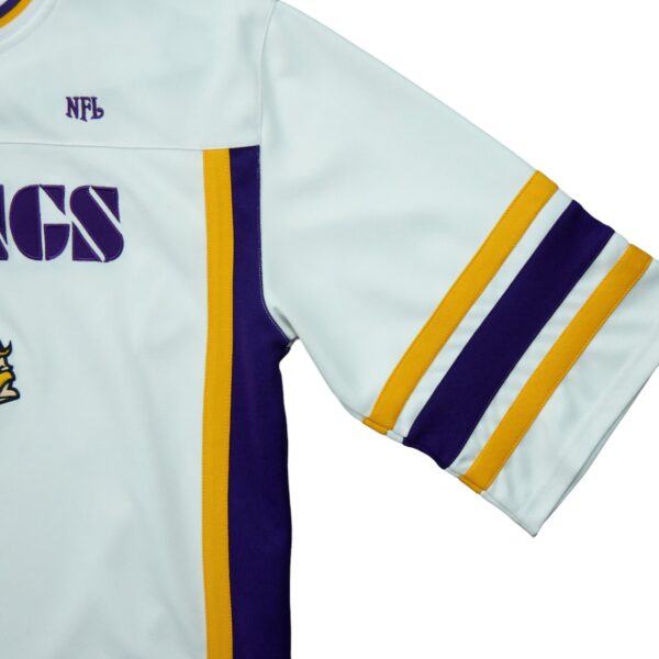 Maillot manches courtes enfant blanc NFL Team Apparel Equipe Minnesota Vikings QWE1632